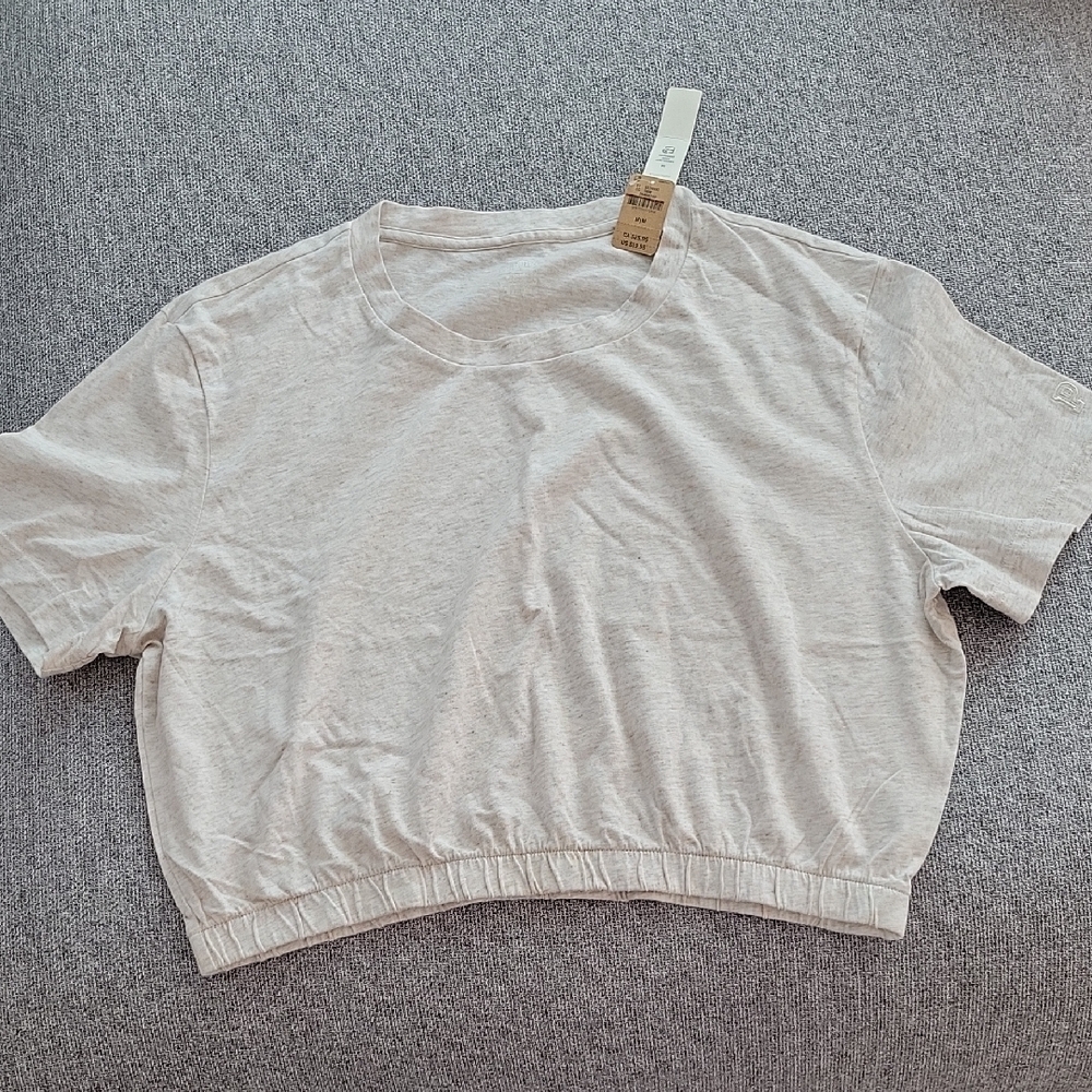 Casual White Crop Top